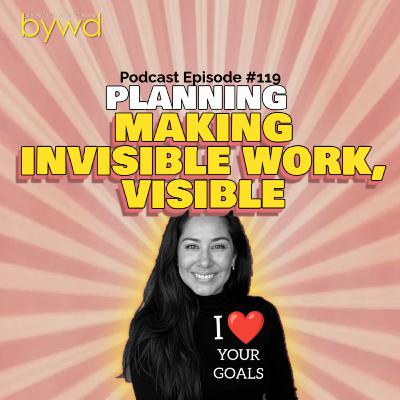 Episode 119 08/28/25 [PLANNING] Make Invisible Work, Visible 👻