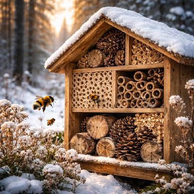 Hoteles para abejas: una idea simple que funciona