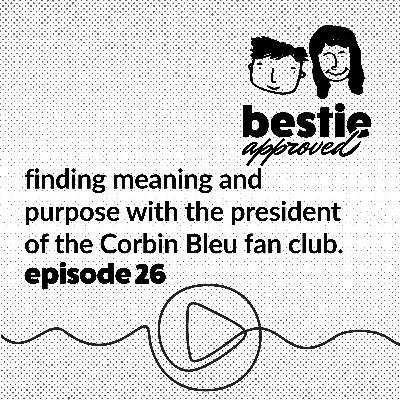 finding meaning and purpose with the president of the Corbin Bleu fan club. finding meaning and purpose with the president of the Corbin Bleu fan club.