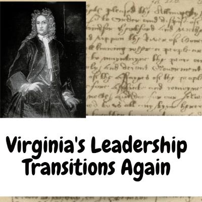 Virginia's Leadership Transitions Again