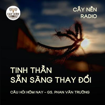 Tinh thần sẵn sàng thay đổi | GS Phan Văn Trường | Cấy Nền Radio | #CauHoiHomNay136
