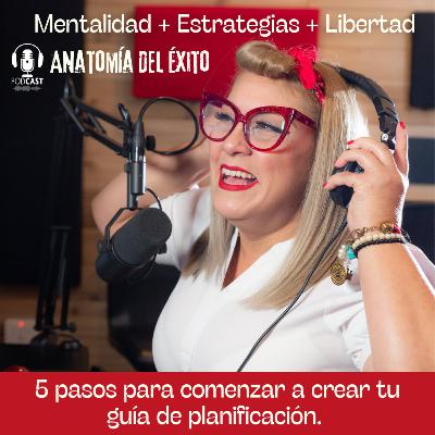 5 pasos para comenzar a crear tu guía de planificación.