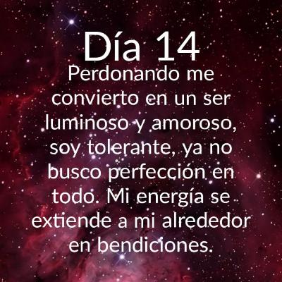 21 días de perdón día 14