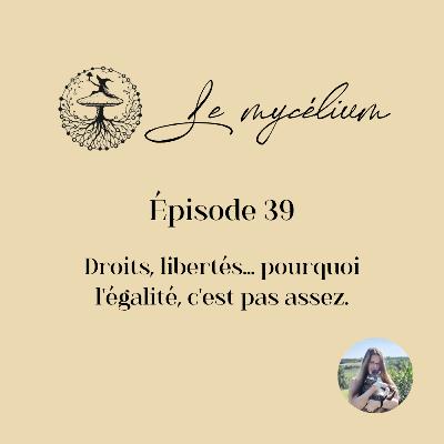 39 - Droits, libertés... pourquoi l'égalité, c'est pas assez