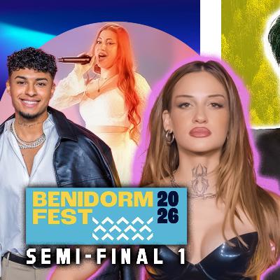 Benidorm Fest 2026 Primera Semifinal: Luna Ki se va, Izan arrasa y los 6 finalistas