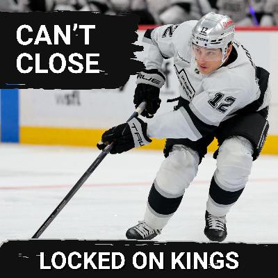 The LA Kings have plenty of chances but can't finish against the champs in another tough loss