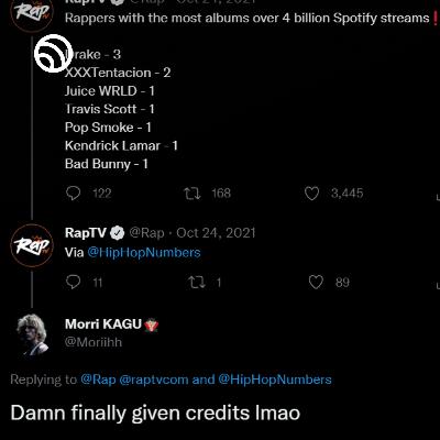 Post by HipHopNumbers