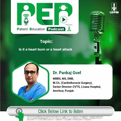 Is it a heart burn or a heart attack || Dr. Pankaj Goel Is it a heart burn or a heart attack || Dr. Pankaj Goel