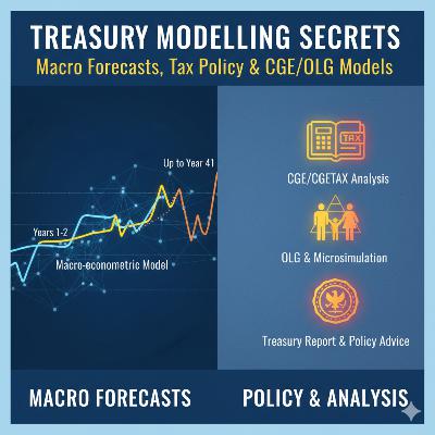 Treasury Modelling Secrets: Macro Forecasts, Tax Policy & CGE/OLG Models Treasury Modelling Secrets: Macro Forecasts, Tax Policy & CGE/OLG Models