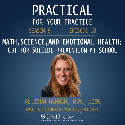 Math, Science, and Emotional Health: CBT for Suicide Prevention at School Math, Science, and Emotional Health: CBT for Suicide Prevention at School