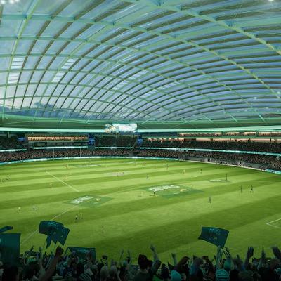 Tasmania stadium plan gains key independent backing Tasmania stadium plan gains key independent backing