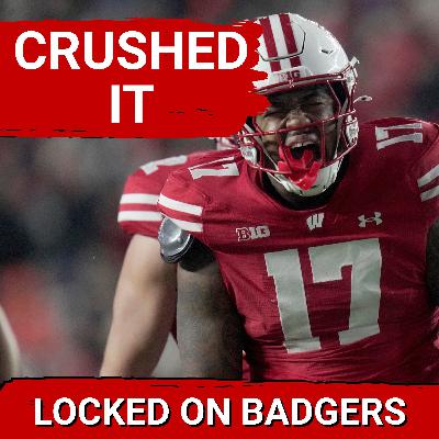 What a GAME | Darryl Peterson DELIVERS on SENIOR night for the Wisconsin Badgers!