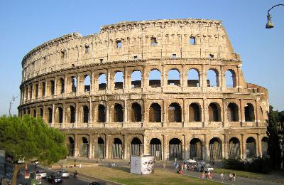 The Colosseum in Rome