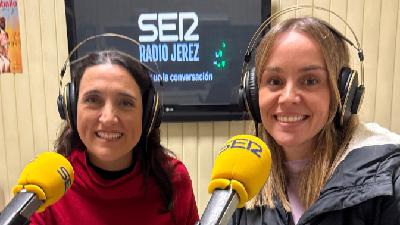 Lidia María Jaime y María Espejo, en Radio Jerez