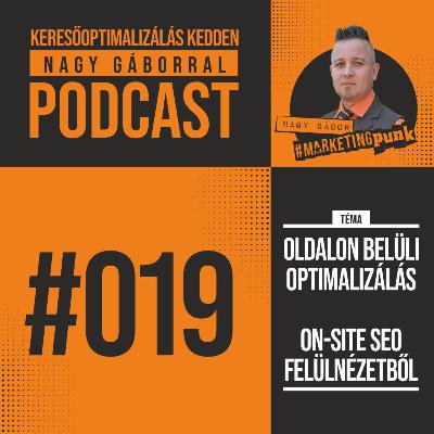 KKNG #019 | On-site SEO gyorstalpaló | Keresőoptimalizálás Kedden Nagy Gáborral