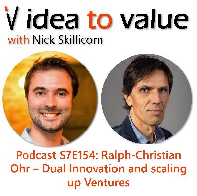 Podcast S7E154: Ralph Christian Ohr - Dual Innovation and scaling up Ventures