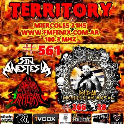TERRITORY RADIO #561 HECHOS DE METAL 266-38 (19-11-2025) SIN ANESTESIA