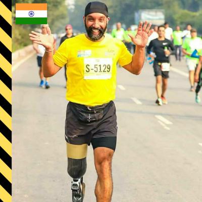 Major D P Singh, Blade Runner, Amputee Sky Diver, Inspires a Billion Dreams to Get Fit & Healthy Major D P Singh, Blade Runner, Amputee Sky Diver, Inspires a Billion Dreams to Get Fit & Healthy