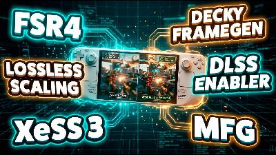 FSR4, XeSS 3, DLSS Enabler, Decky Frame Gen y Lossless Scaling en Handheld PC! De CERO a EXPERTO 📚 FSR4, XeSS 3, DLSS Enabler, Decky Frame Gen y Lossless Scaling en Handheld PC! De CERO a EXPERTO 📚