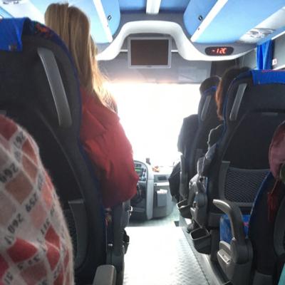 2018.01　初のフィンランドひとり旅　サーリセルカから路線バスでロヴァニエミへ