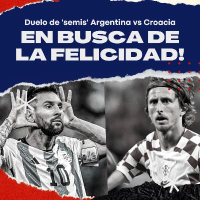 Argentina y Croacia buscan su pase a la gran final Argentina y Croacia buscan su pase a la gran final