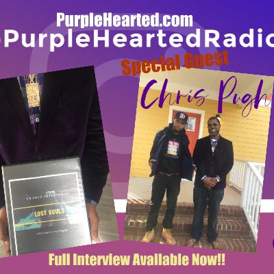 InsideTheArtsInterview2 @PurpleHeartedRadio w/MrRaleighNC feat: ChrisPugh