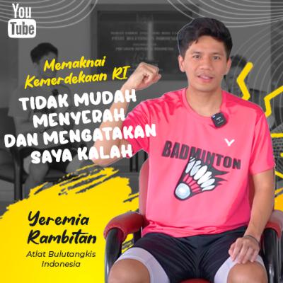 Yeremia Rambitan - Dari Pajak untuk Bulu Tangkis Indonesia !