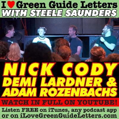 Ep 268 : LIVE! Nick Cody, Demi Lardner & Adam Rozenbachs Love The 22/03/18 Letters