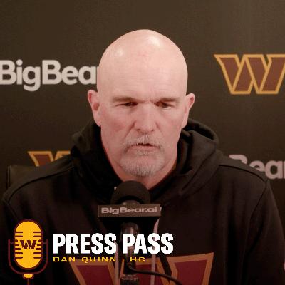 HC Dan Quinn | December 21, 2025 | Press Pass | Washington Commanders | NFL HC Dan Quinn | December 21, 2025 | Press Pass | Washington Commanders | NFL