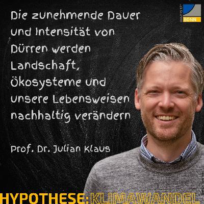 Zunehmende Dauer und Intensität von Dürren werden Landschaft, Ökosysteme und unsere Lebensweisen nachhaltig verändern - [Hypothese: Klimawandel] mit Julian Klaus
