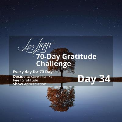 Gratitude Challenge Day 34 - Enjoying Gifts