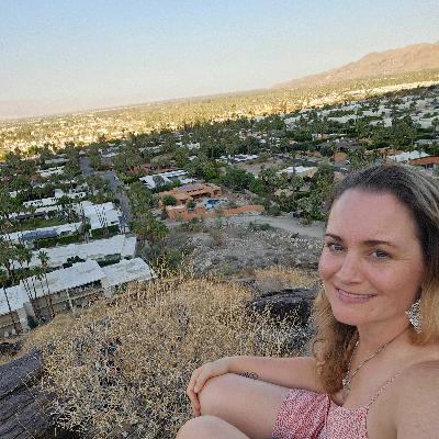 Palm Springs and a Medium Palm Springs and a Medium