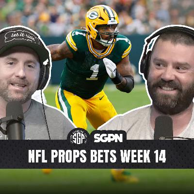 NFL Prop Bets Week 14 | Sports Gambling Podcast (Ep. 2443)