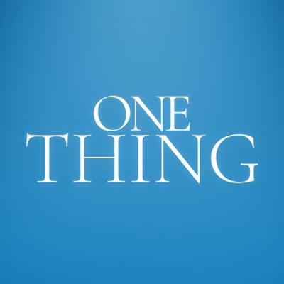 One Thing Part 1 - Arab Campus