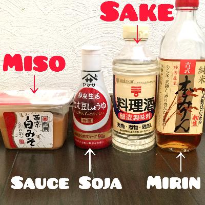 Assaisonnements Japonais