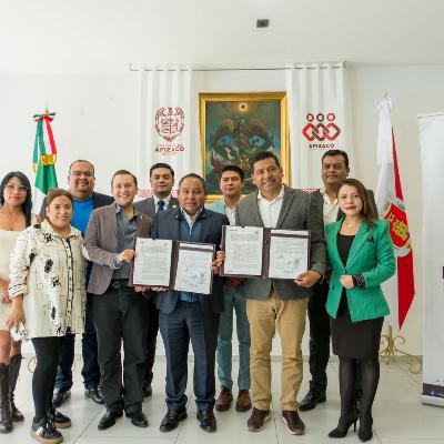 💰 FIRMAN APIZACO Y FOMTLAX CONVENIO PARA CRÉDITOS CON TASAS PREFERENCIALES 🤝
