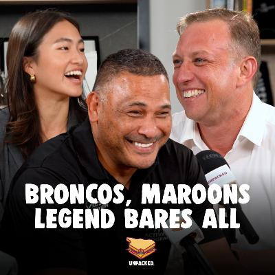 Broncos, maroons legend bares all | Unpacked with Steven Miles and Emily Kim