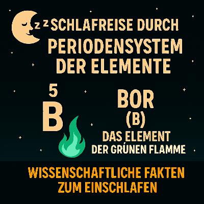 5. Bor (B) - Das Element der grünen Flamme