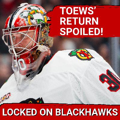 Spencer Knight Spoils Jonathan Toews' Homecoming | Blackhawks Pre-Olympics Schedule Look Ahead Spencer Knight Spoils Jonathan Toews' Homecoming | Blackhawks Pre-Olympics Schedule Look Ahead