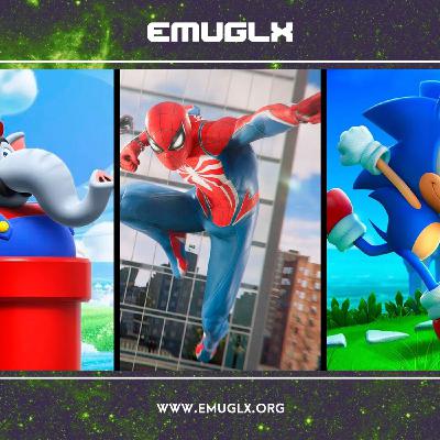 EmuGlx.org LIVE! Podcast - Mario Wonder, Spider-Man 2, Sonic Superstars