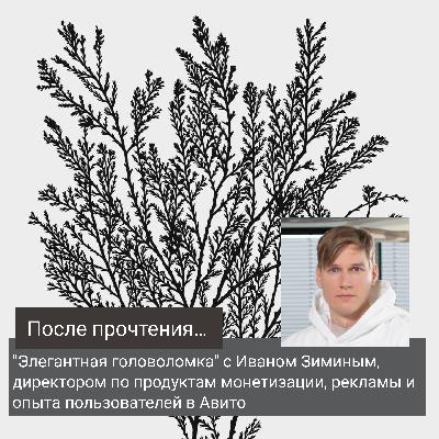 "Элегантная головоломка" с директором по продуктам монетизации, рекламы и опыта пользователей в Авито Иваном Зиминым "Элегантная головоломка" с директором по продуктам монетизации, рекламы и опыта пользователей в Авито Иваном Зиминым