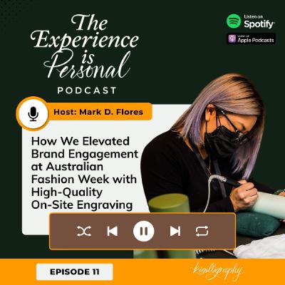 How We Elevated Brand Engagement at Australian Fashion Week with High-Quality On-Site Engraving
