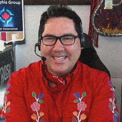 Host of APTN's Red River of Gold, Ross Pambrun, says he's 'living his best life'