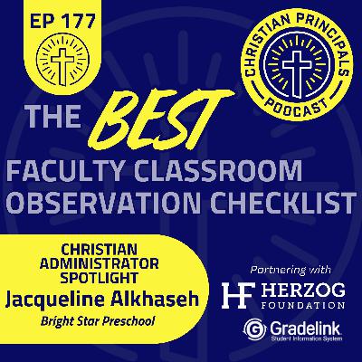 177 - The Best Checklist for Faculty Classroom Observations