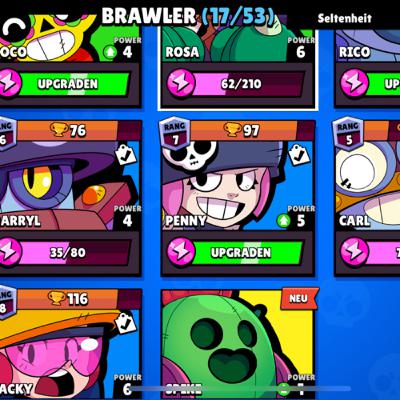 Neuer brawler auf 2. Account Neuer brawler auf 2. Account
