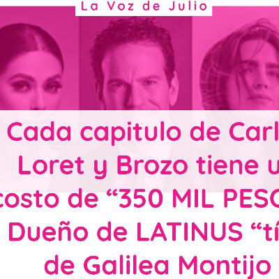 Cada capitulo de Loret y Brozo cuesta “350 mil pesos”; Dueño de LATINUS “tío” de Galilea Montijo