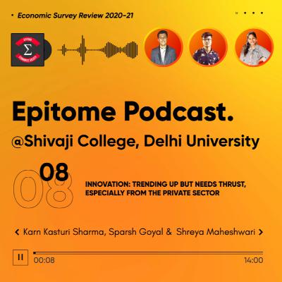 Chapter 08 // Innovation: Trending Up But Needs Thrust, Especially from the Private Sector. Chapter 08 // Innovation: Trending Up But Needs Thrust, Especially from the Private Sector.