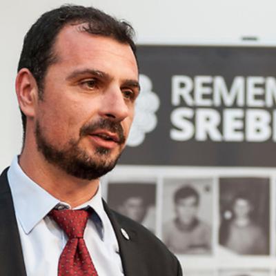 Rešad Trbonja, Former country coordinator for Remembering Srebrenica in Bosnia-Herzegovina and survivor of the Sarajevo Siege Rešad Trbonja, Former country coordinator for Remembering Srebrenica in Bosnia-Herzegovina and survivor of the Sarajevo Siege