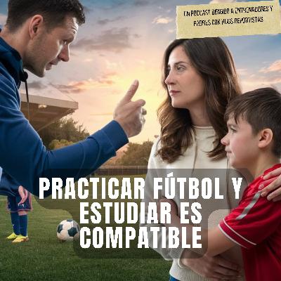 Practicar fútbol y estudiar es compatible y necesario