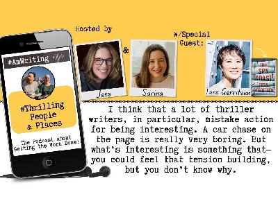 Writing Thrilling People & Places: Jess and Sarina talk with Tess Gerritsen